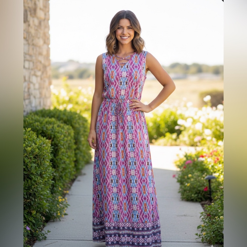 New Directions Beautiful long dress size Small